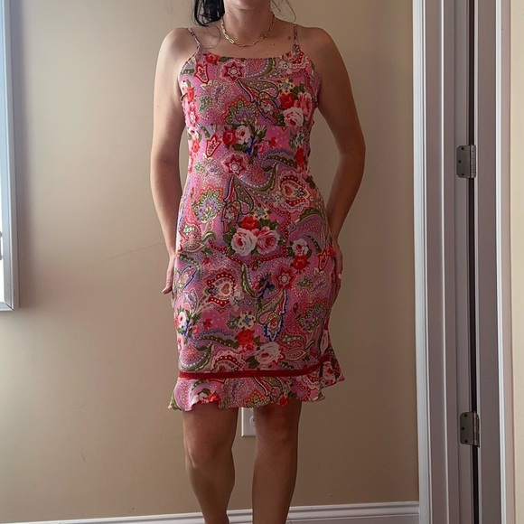 vintage iconic Y2K Lizzie McGuire midi Limited Too Dress size small - Picture 1 of 9